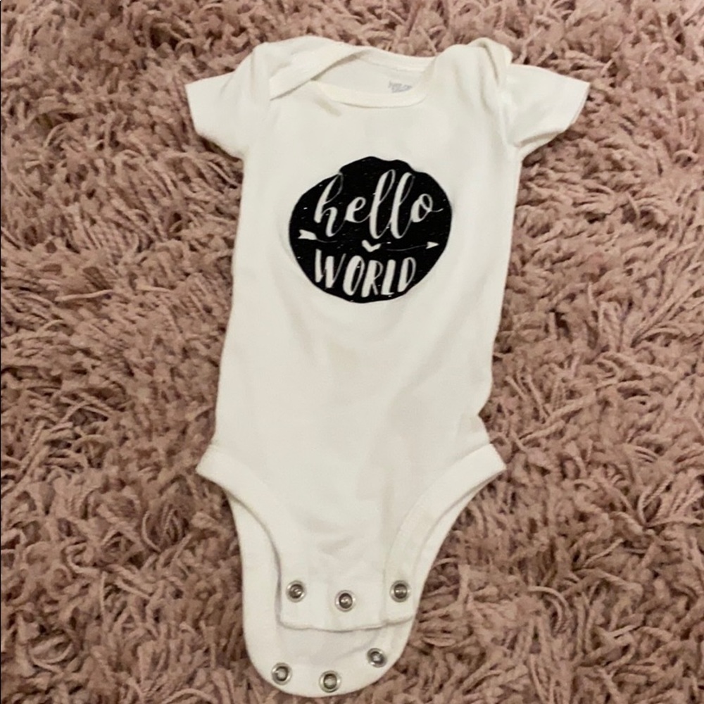 Hello World Onesie